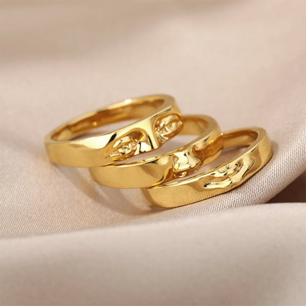 abstract face ring boogzel clothing