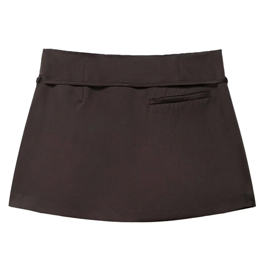 aesthetic mini skort boogzel clothing