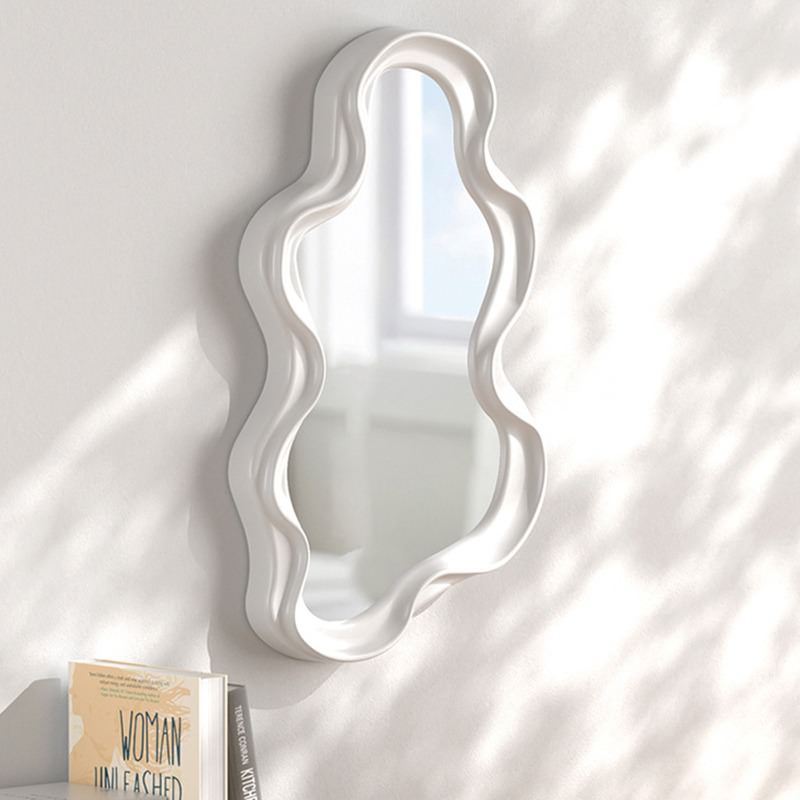 Asymmetrical Aesthetic Wavy Mirror boogzel  aesthetic home decor