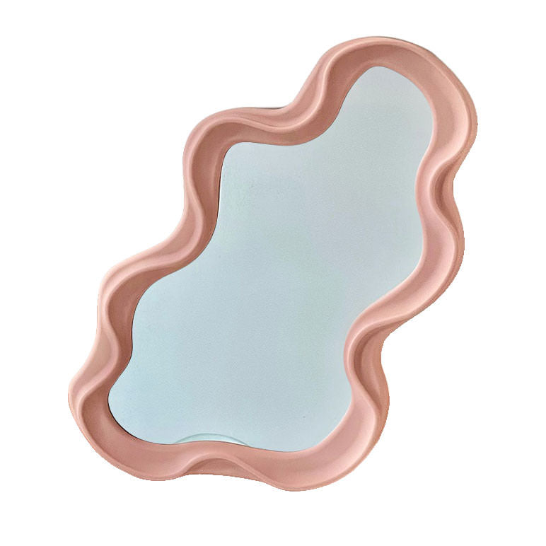 Asymmetrical Aesthetic Wavy Mirror boogzel 