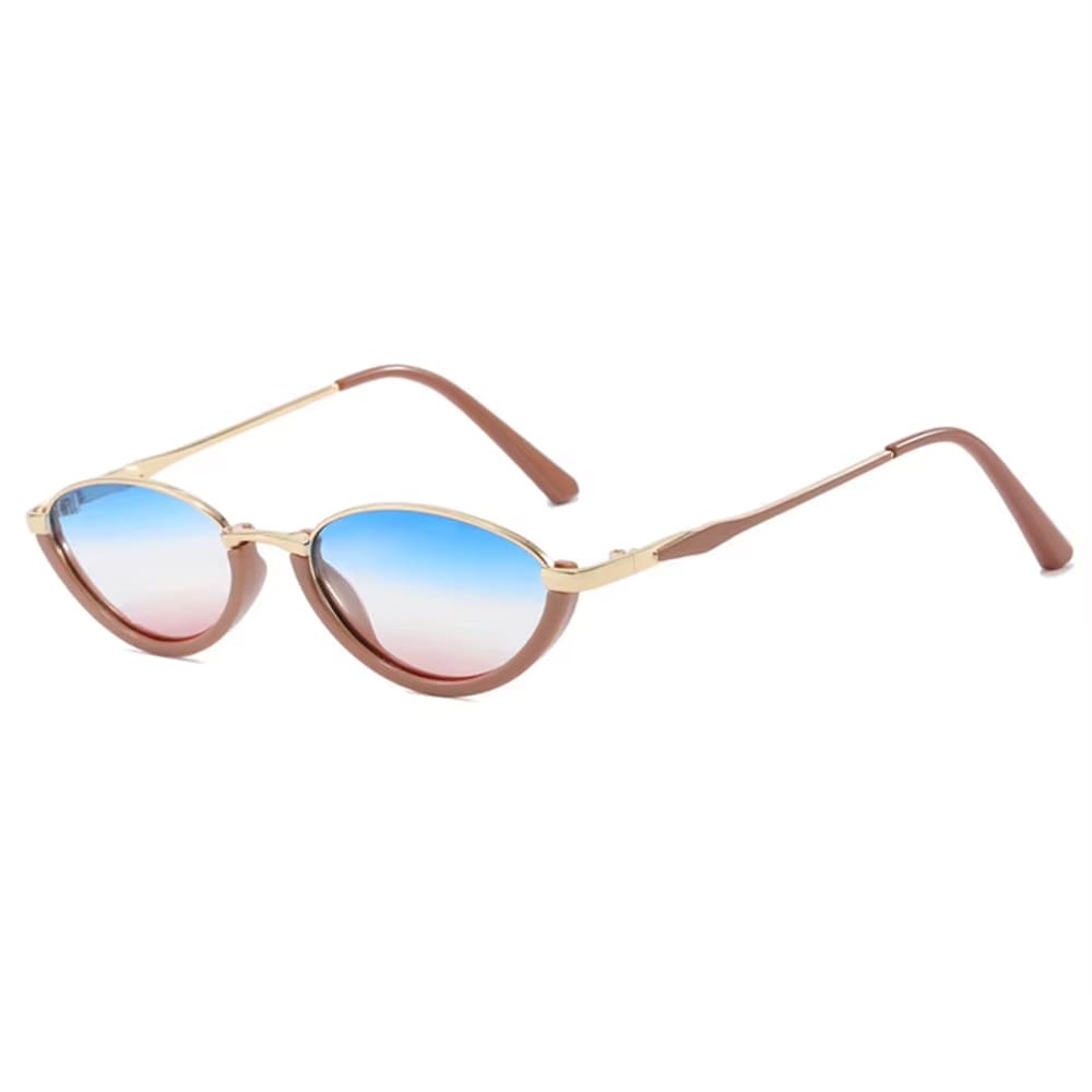 aesthetic oval sunglasses boogzel clothing