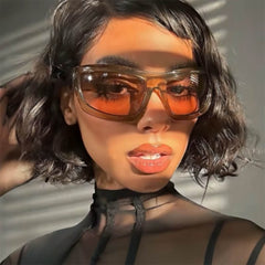 aesthetic rectangle sunglasses boogzel clothing