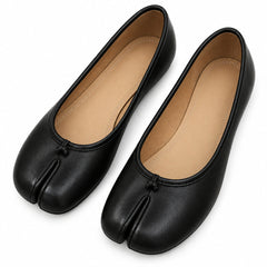 aesthetic split toe ballet flats boogzel clothing
