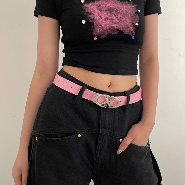  Star Aesthetic Buckle Belt - Boogzel Clothing
