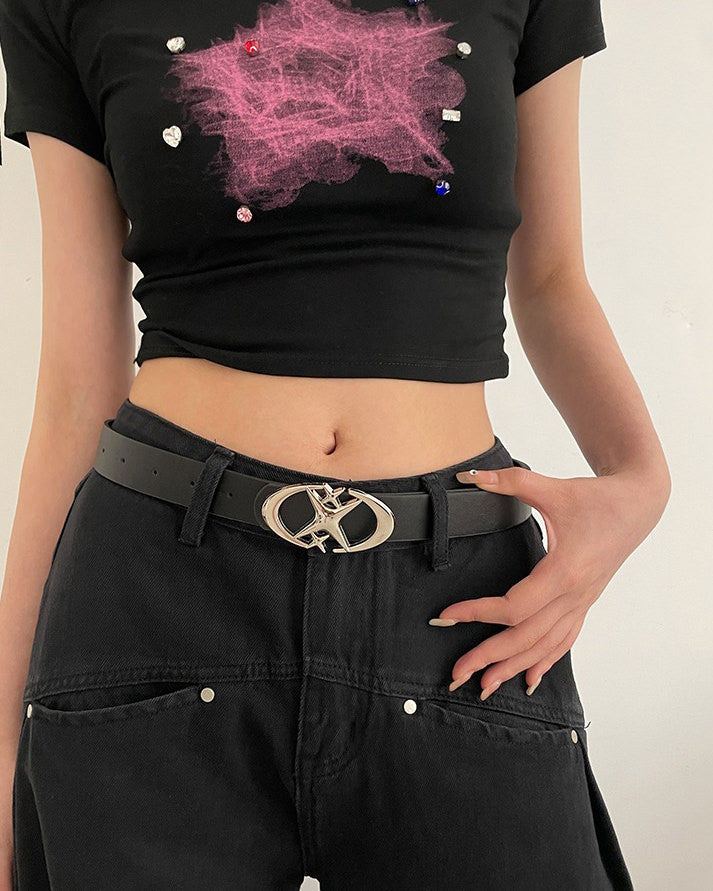  Star Aesthetic Buckle Belt - Boogzel Clothing