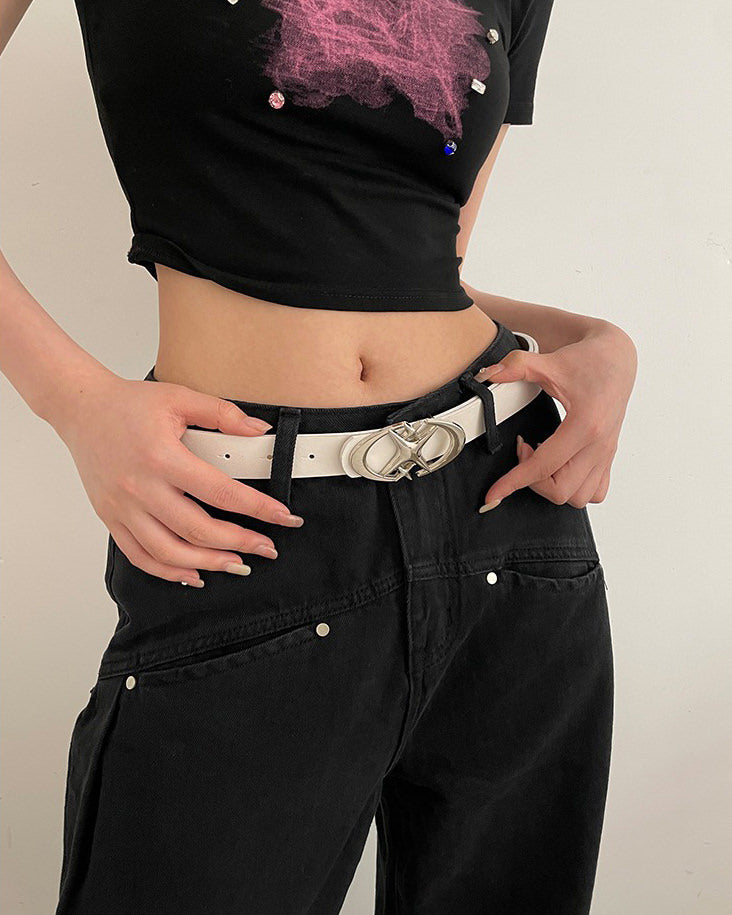  Star Aesthetic Buckle Belt - Boogzel Clothing