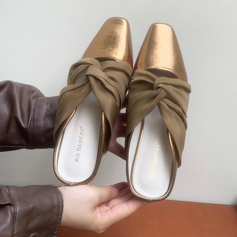 aesthetic coquette mules boogzel clothing