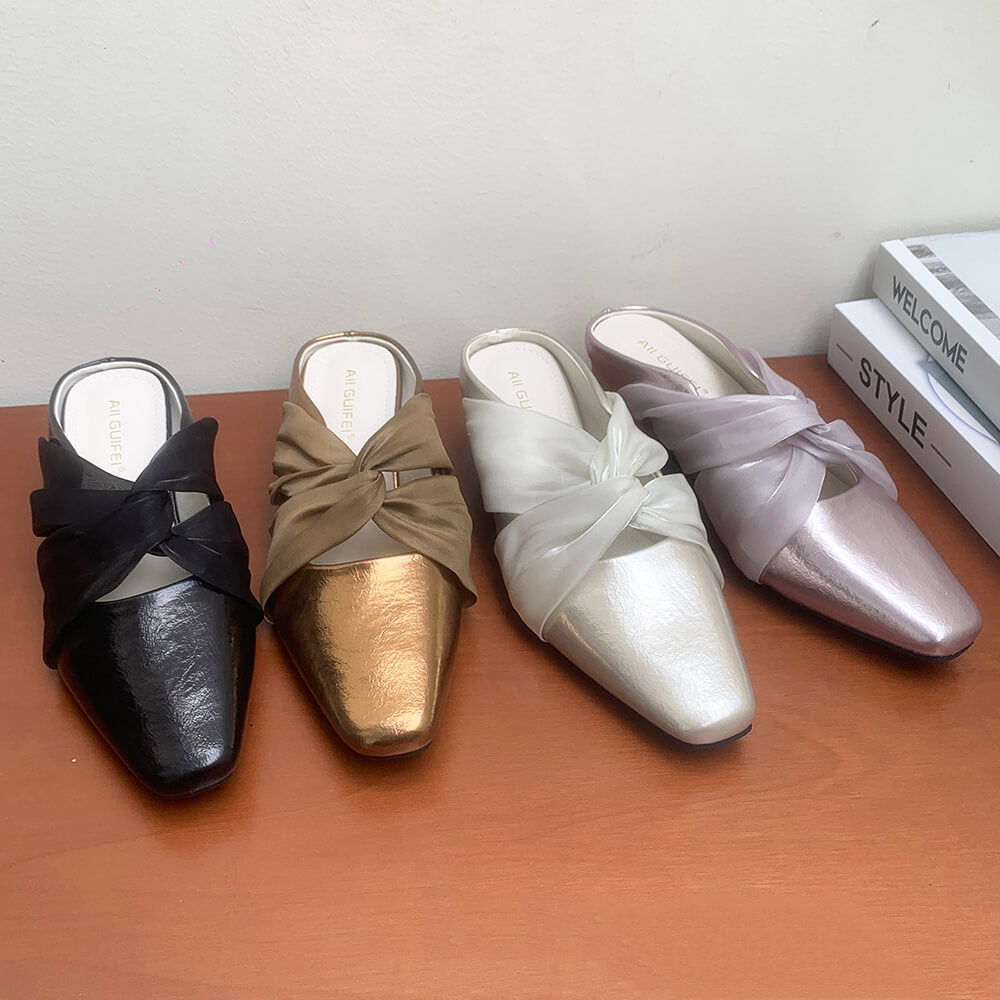 aesthetic coquette mules boogzel clothing