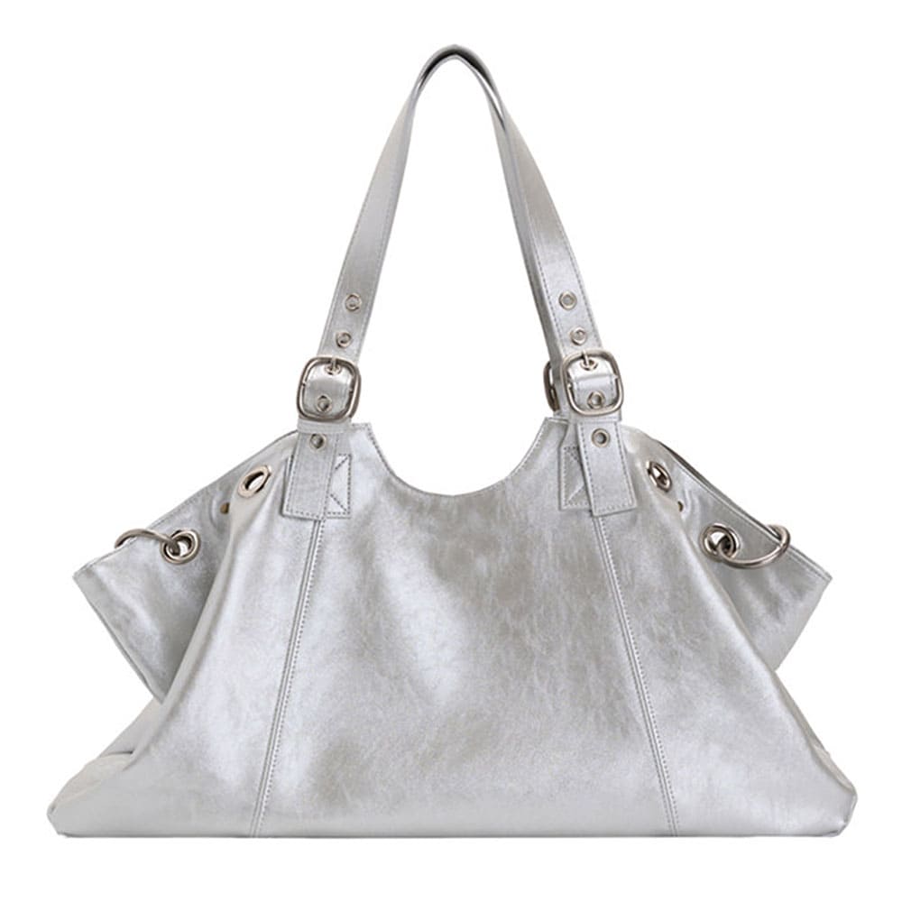 aesthetic grommet slouchy tote bag boogzel clothing