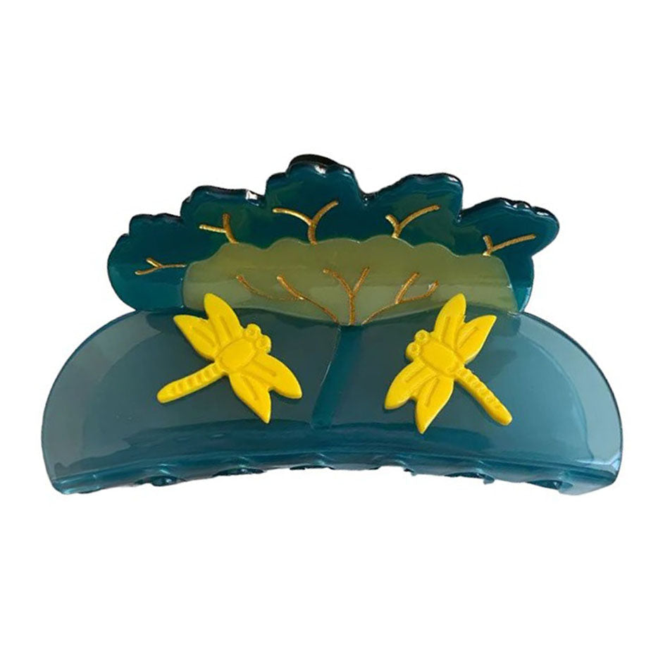 aesthetic lotus leaf hair claw boogzel clothing