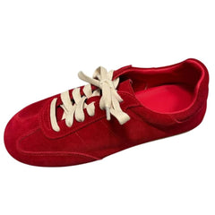 aesthetic low top suede sneakers boogzel clothing