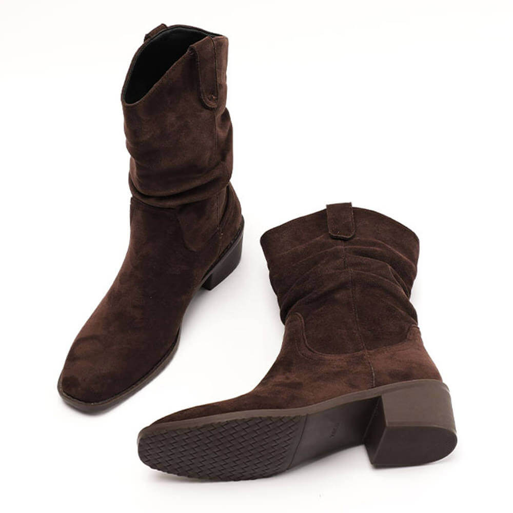 aesthetic mid calf boots boogzel clothing