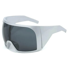 aesthetic oversized shield sunglasses boogzel clothing