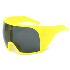 aesthetic oversized shield sunglasses boogzel clothing