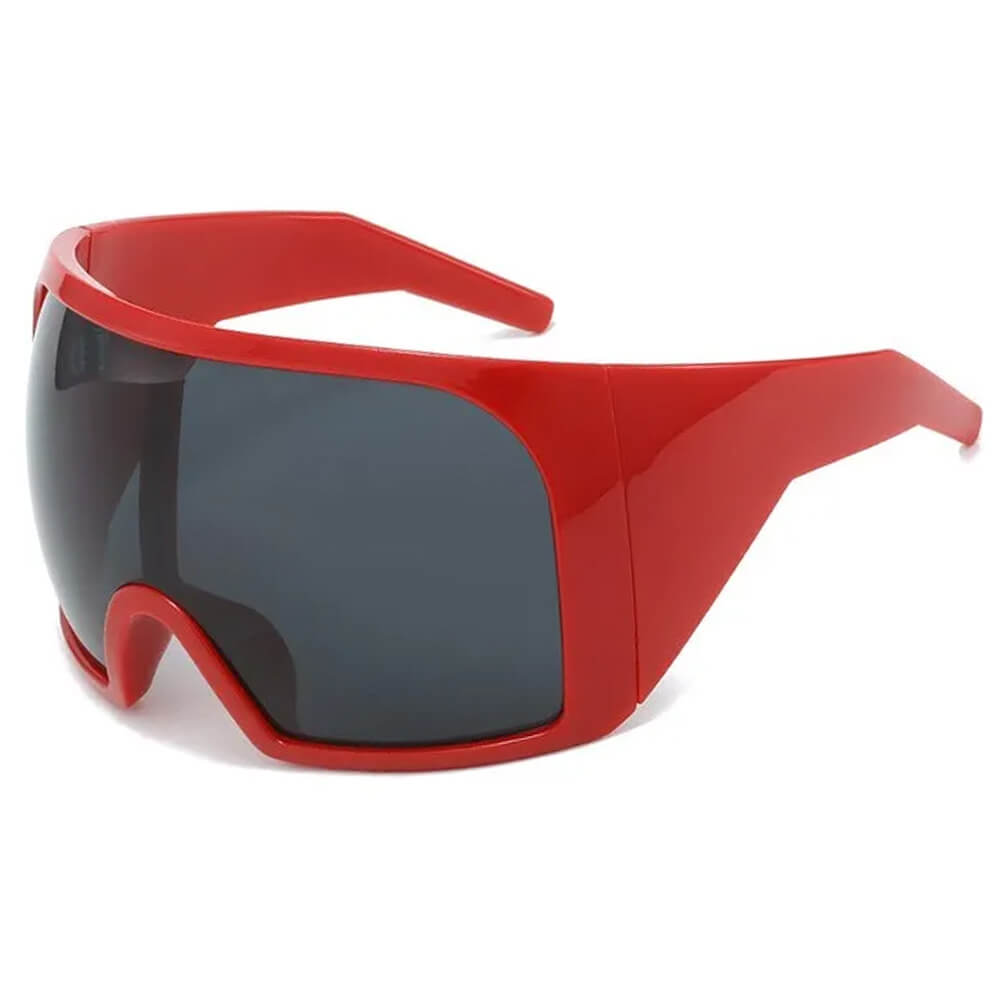 aesthetic oversized shield sunglasses boogzel clothing