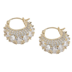 aesthetic rhinestone hoops boogzel clothing