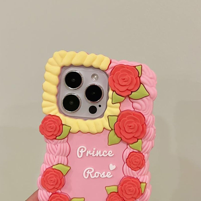 aesthetic roses iphone case boogzel clothing