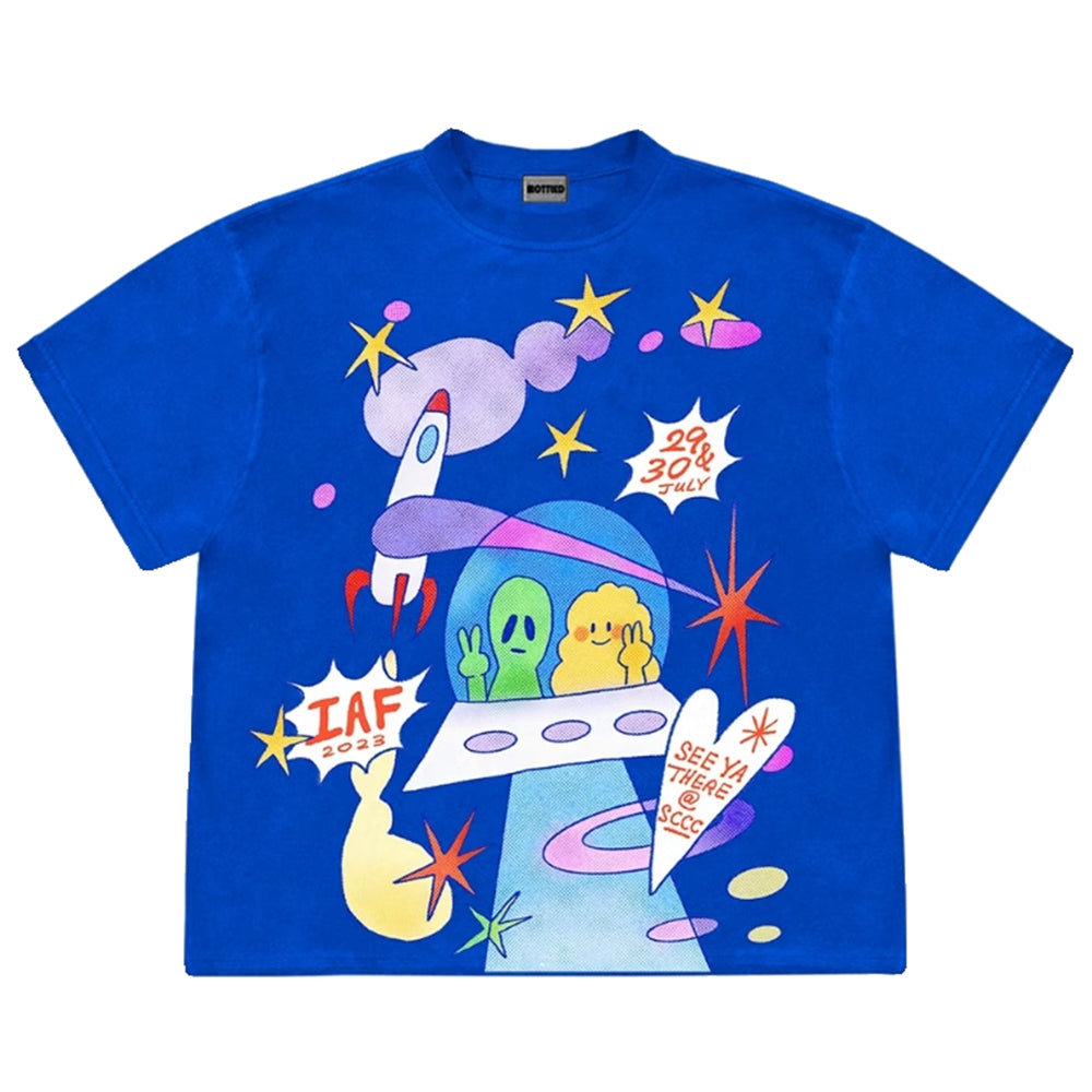 alien aesthetic graphic t-shirt boogzel clothing