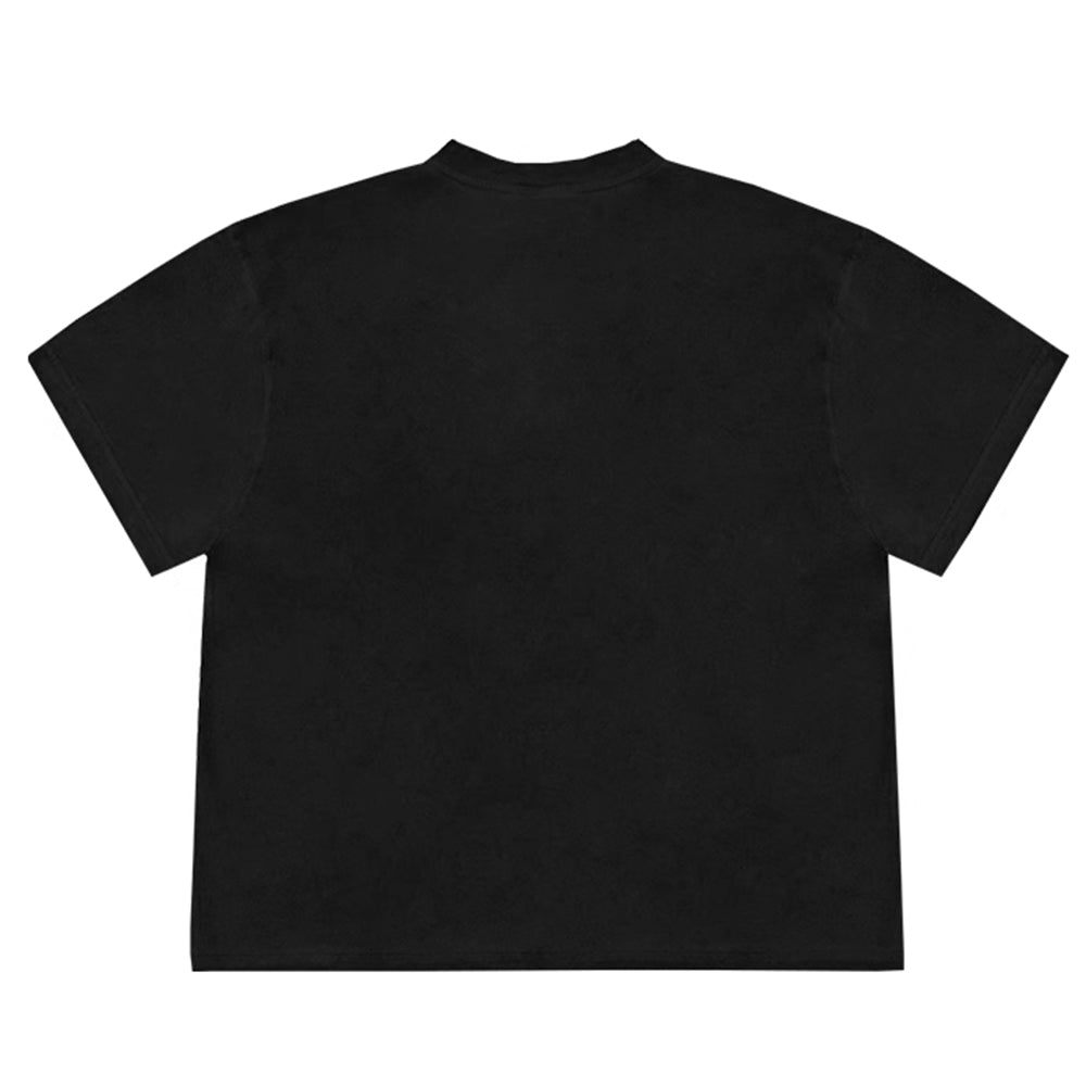 black graphic t-shirt boogzel clothing