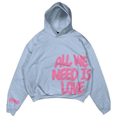 all we need is love hoodie boogzel clothing