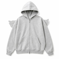 angel-wings-hoodie-gray-3d-wing-applique-back-design-oversized-pullover-hoodie-long-sleeve-sweatshirt-heather-gray-angelcore-y2k-fairy-grunge-aesthetic-boogzel-clothing