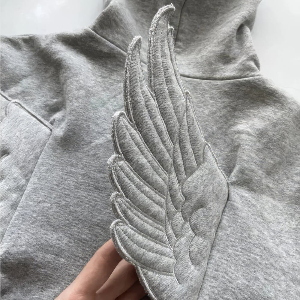 angel-wings-hoodie-gray-3d-wing-applique-back-design-oversized-pullover-hoodie-long-sleeve-sweatshirt-heather-gray-angelcore-y2k-fairy-grunge-aesthetic-boogzel-clothing