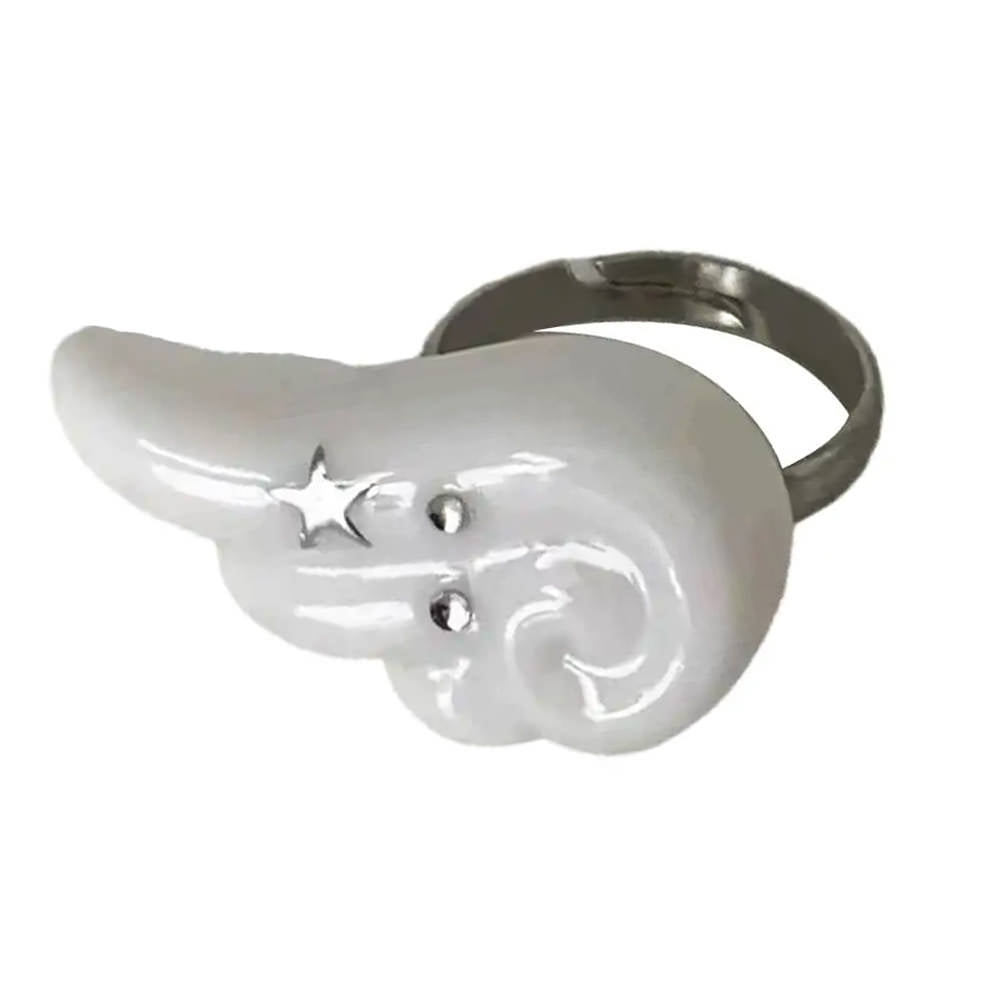 angel wing ring boogzel clothing