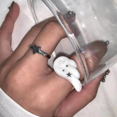 angel wing ring boogzel clothing