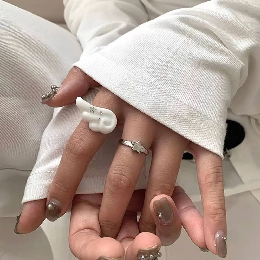 angel wing ring boogzel clothing