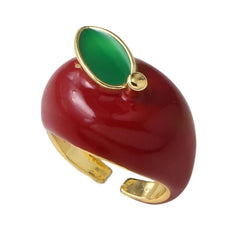 apple chunky ring boogzel clothing