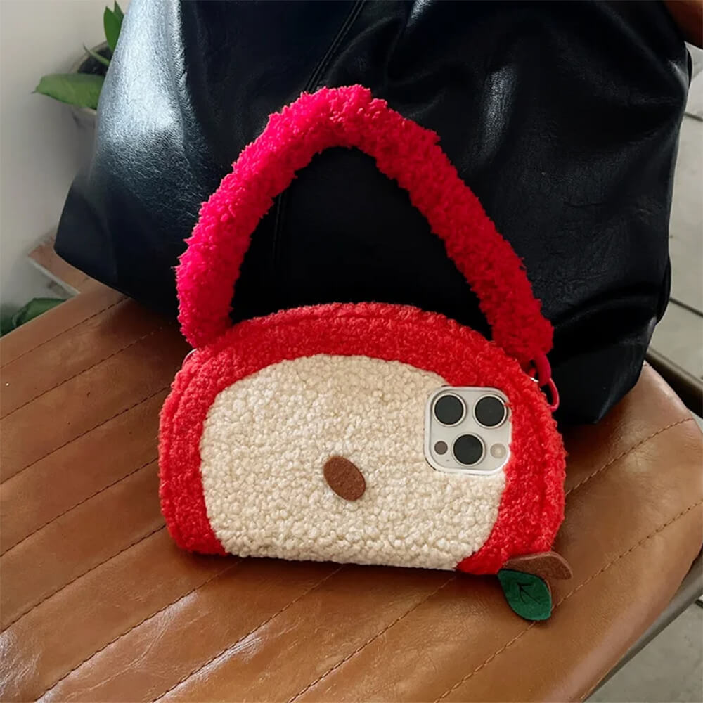 apple plush iphone case boogzel clothing