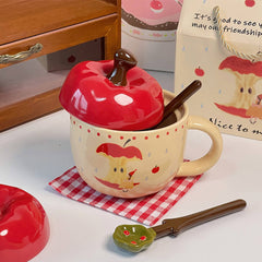 apple shaped ceramic mug boogzel clothing