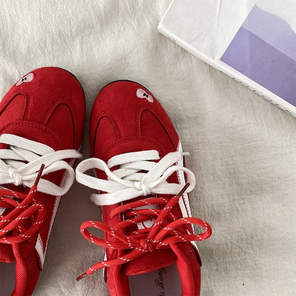 apple on toe aesthetic sneakers boogzel clothing