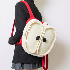apple shaped backpack boogzel clothing