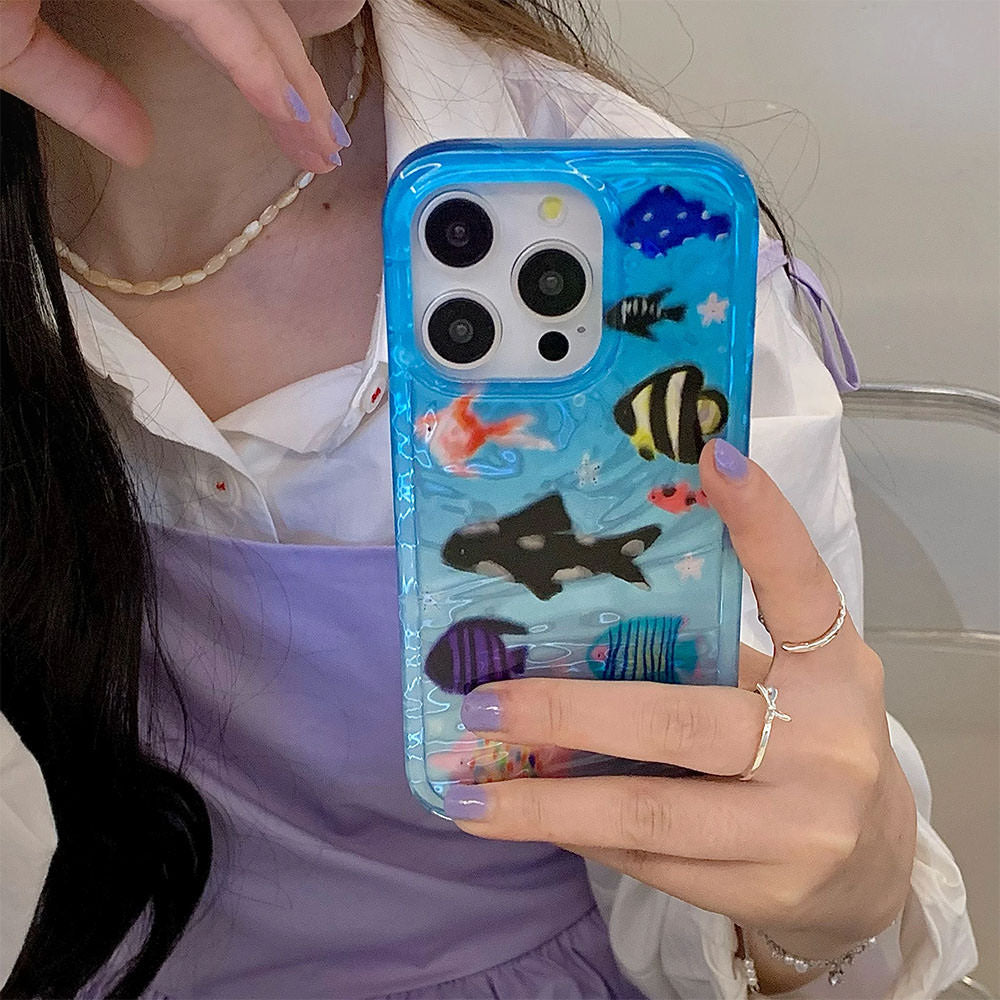 aquaria fishes iphone case boogzel clothing
