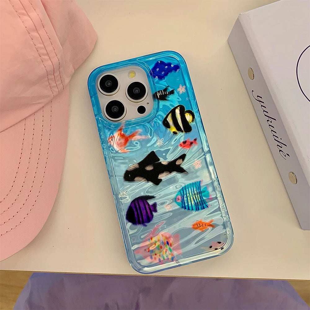 aquaria fishes iphone case boogzel clothing