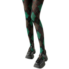 argyle pattern tights boogzel clothing
