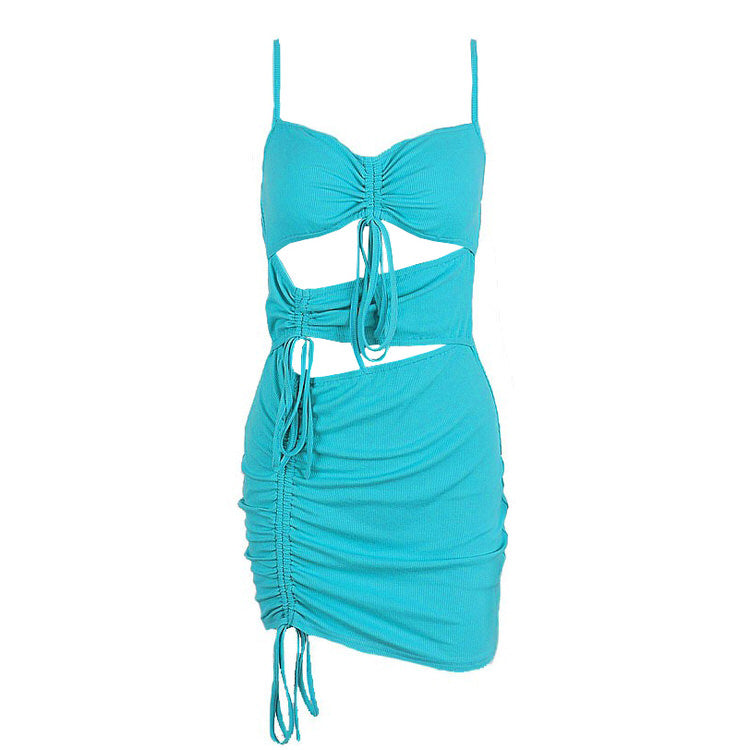 blue aesthetic dress boogzel apparel