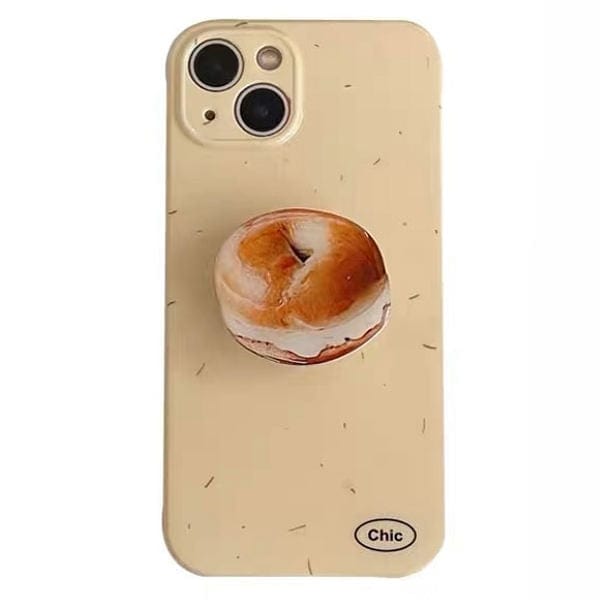 bagel iphone case boogzel clothing