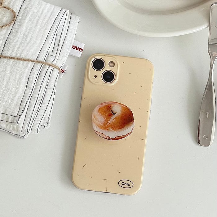 bagel iphone case boogzel clothing