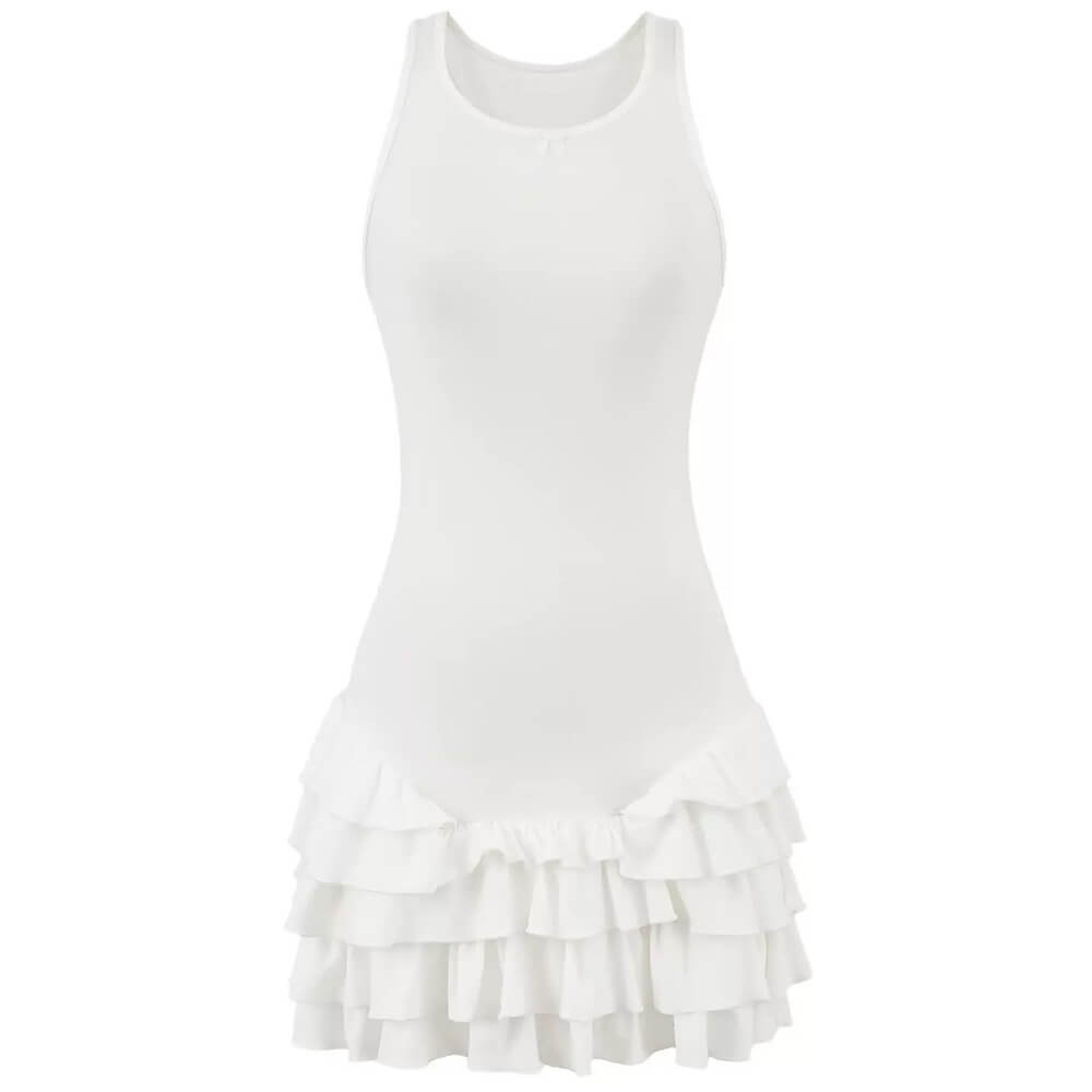 ballerina capucina ruffle dress boogzel clothing