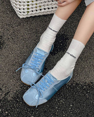 ballerina core bow sneakers boogzel clothing