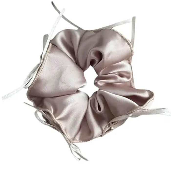 balletcore satin scrunchie boogze clothing