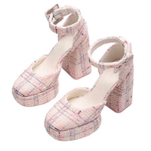 barbiecore platform heels boogzel clothing