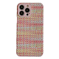 barbiecore tweed iphone case boogzel clothing