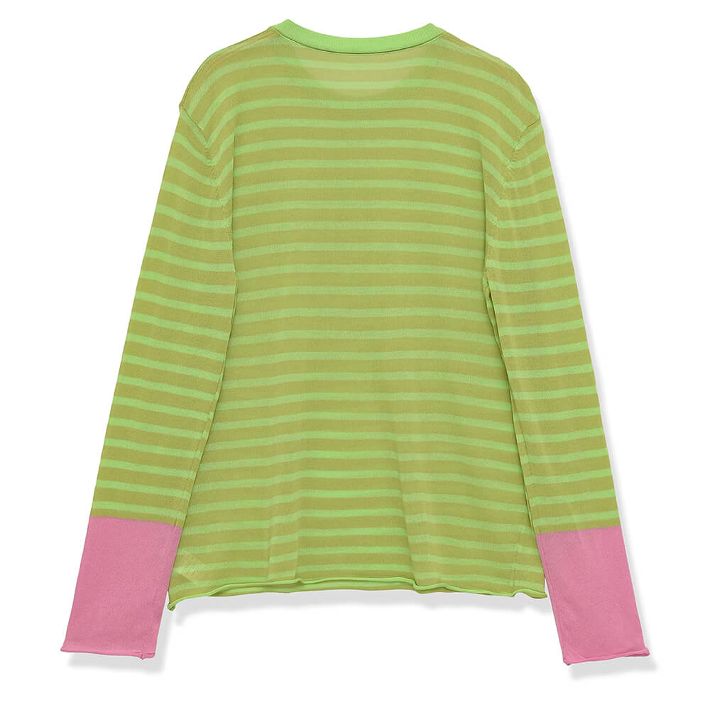 basic striped long sleeve top boogzel clothing