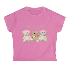 bears print crop top boogzel clothing