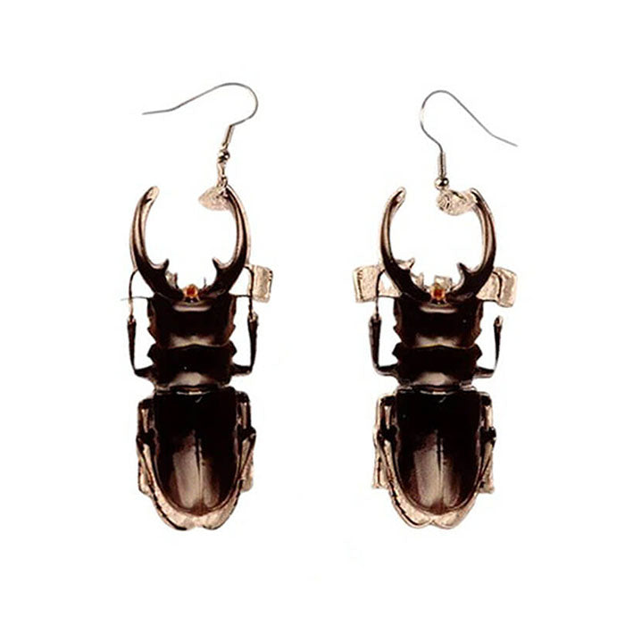 beetle earrings boogzel clothing