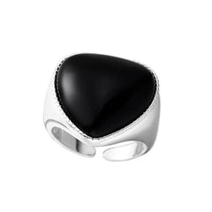 black heart chunky ring boogzel clothing
