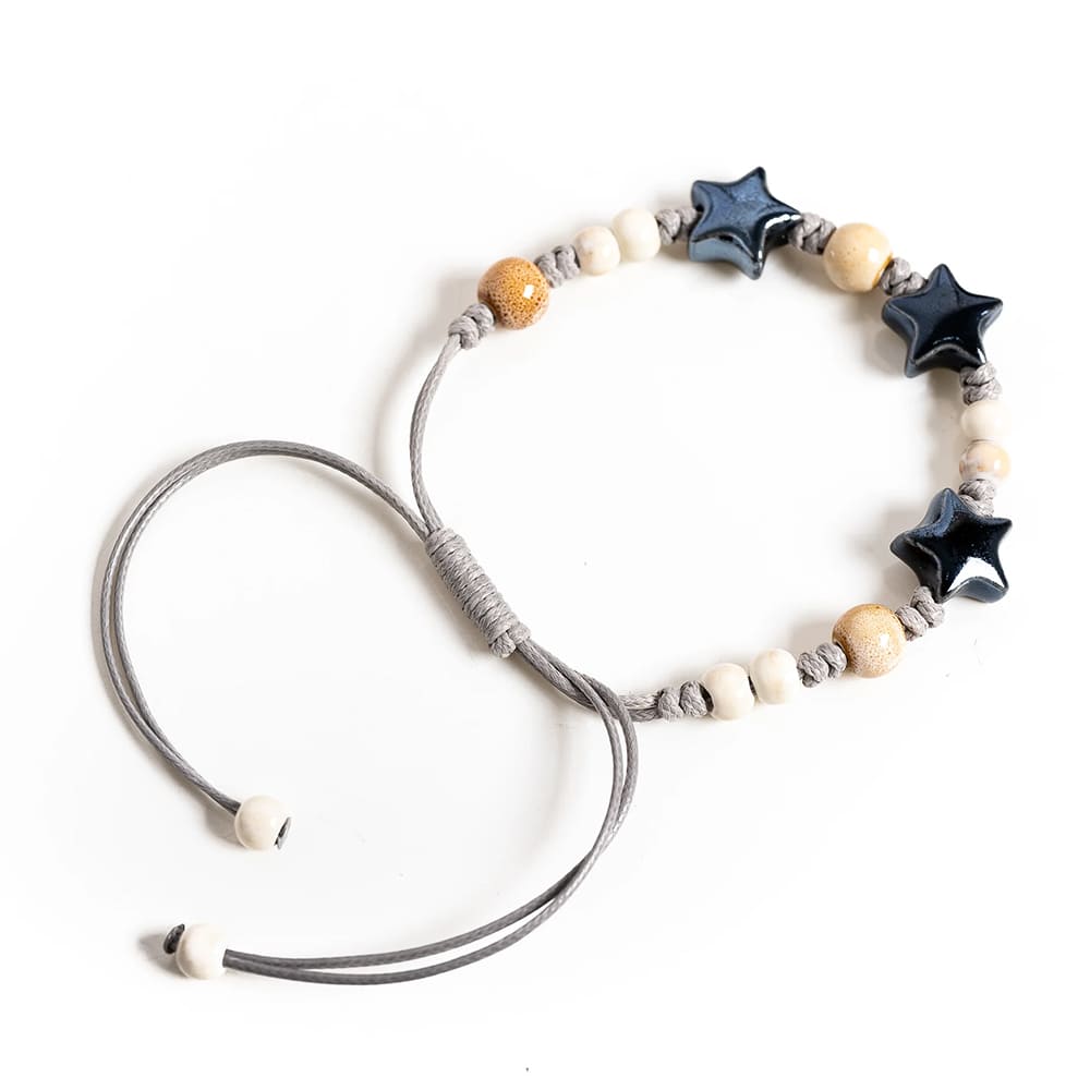 black star beaded bracelet boogzel clothing